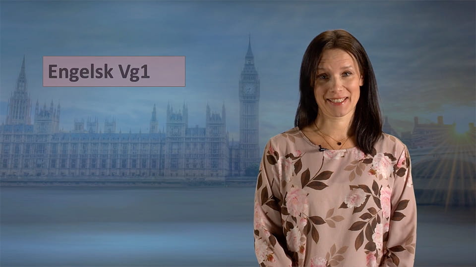 Skjermbilde fra Engelsk Vg1